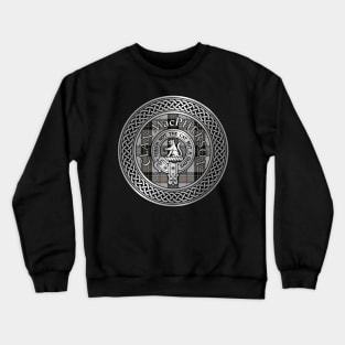 Clan MacPherson Crest & Tartan Knot Crewneck Sweatshirt